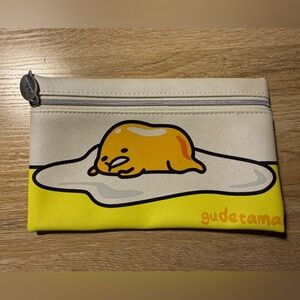 ipsy Gudetama Cosmetic Bag - Yellow and White